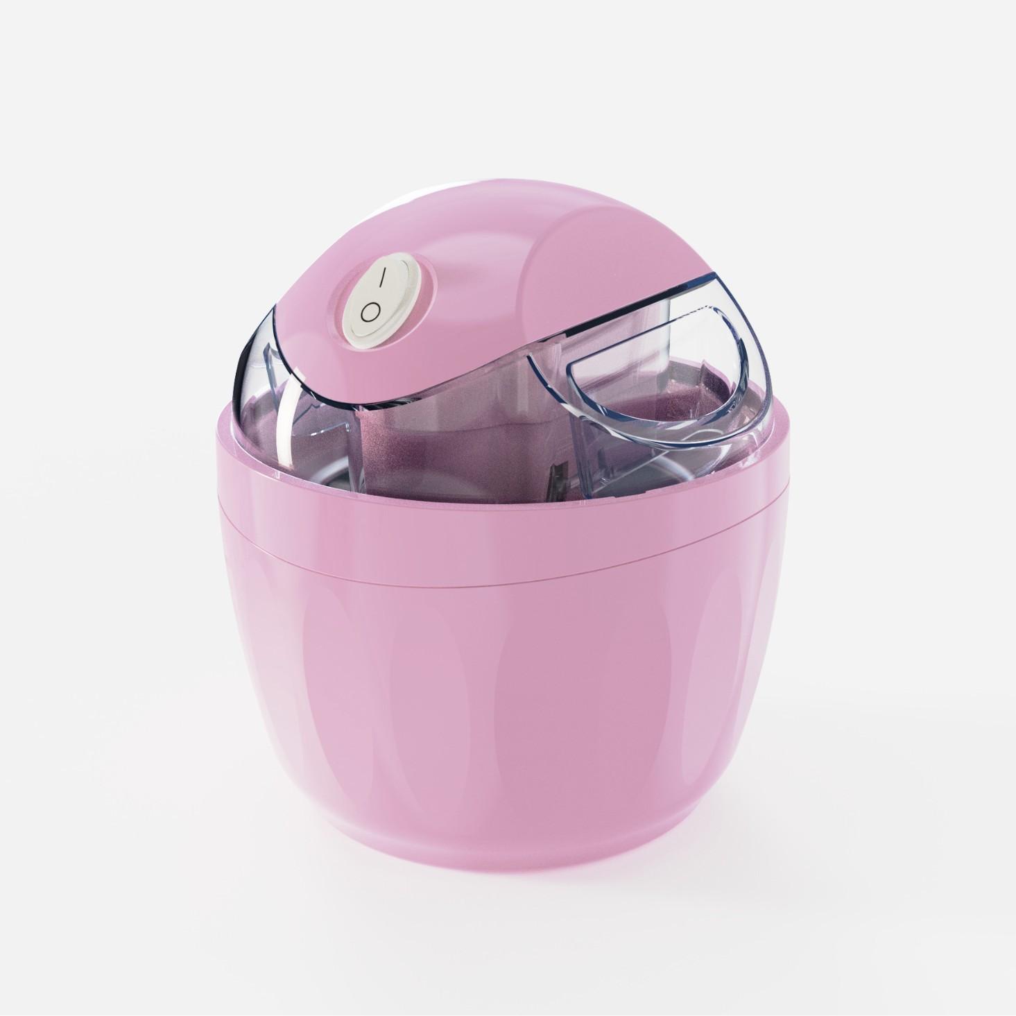 Household Electric Ice Cream Maker, Small Ice Cream Machine, Children's Ice Cream Making Machine, European and American Standards