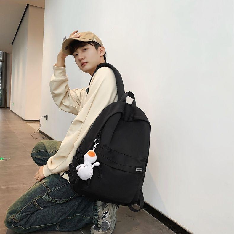 Casual Backpack for Computers, Suitable for Both Men and Women, Large Capacity, Stylish, Versatile for Middle and High School Students, College Students, Lightweight School Bag