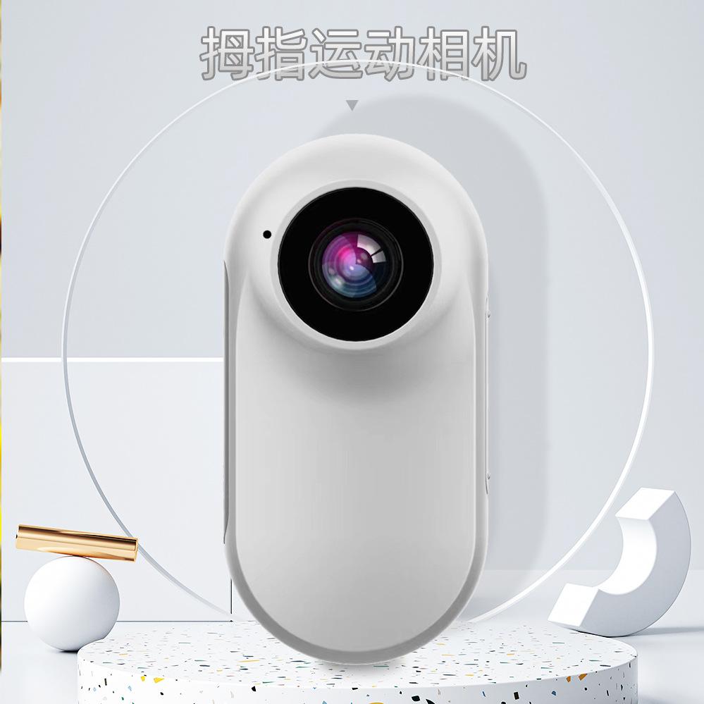Magnetic Thumb Action Camera Gopro Pet Video Camera Hd Driving Recorder 1080P with Screen and Back Clip