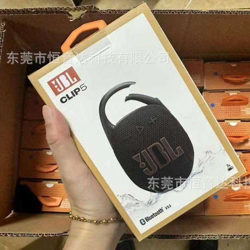 Foreign Trade Cross-Border Clip5 Wireless Bluetooth Speaker Outdoor Portable Small Speaker Mini Waterproof Speaker Subwoofer