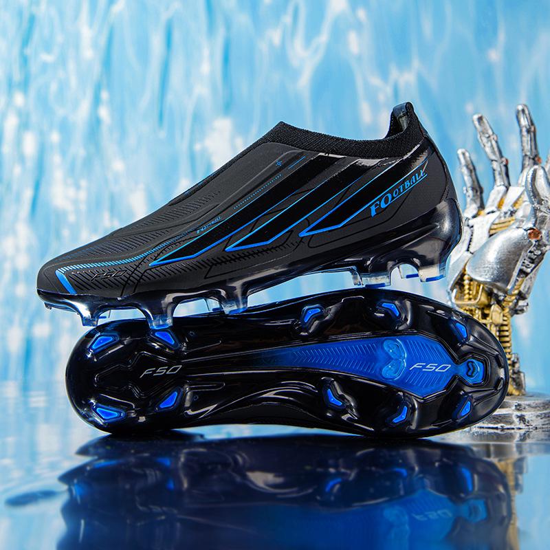 New cross-border World Cup F50 football shoes for artificial turf, men's and women's football shoes, TF cleats, AG long spikes wholesale