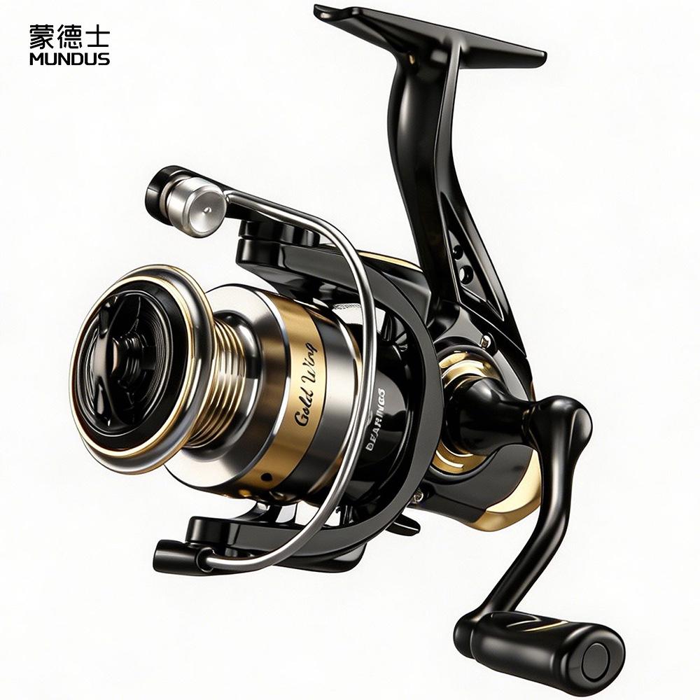 Mondro Luya Spinning Wheel Fishing Wheel All-Metal Fishing Reel Sea Rod Wheel Anchor Fish Wheel Long-Range Casting Wheel Fish Wheel Wholesale Gw