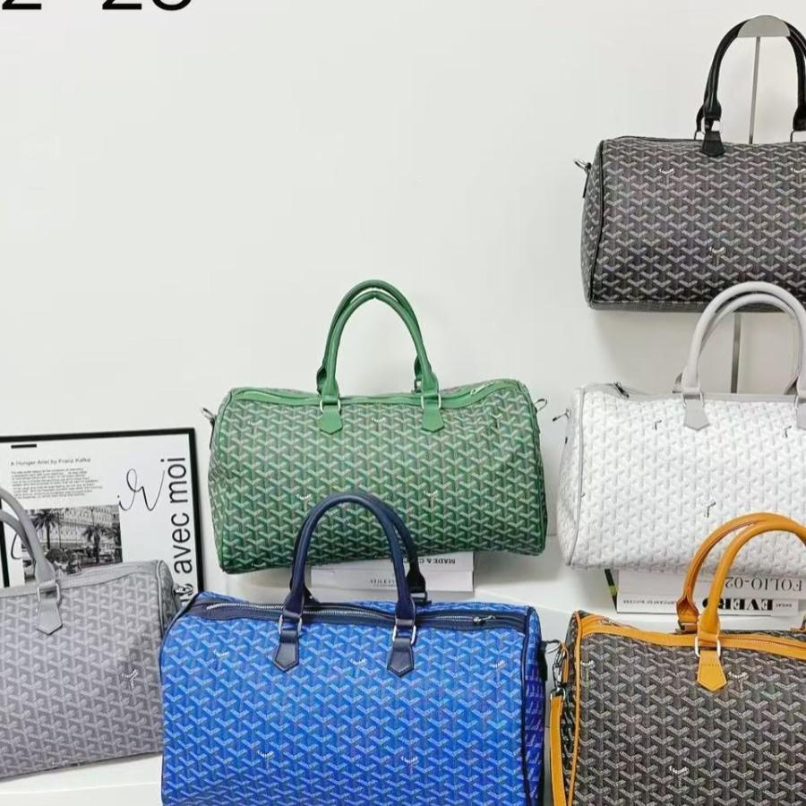 Dogtooth travel bag, large capacity, trendy unisex handbag, shoulder bag, crossbody bag, gym bag, carry-on bag