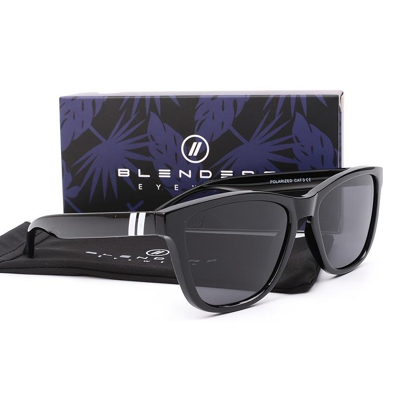 Blenders European and American Sports New Men's and Women's Fashion Colorful Square Sunglasses Uv400 Polarized Sunglasses