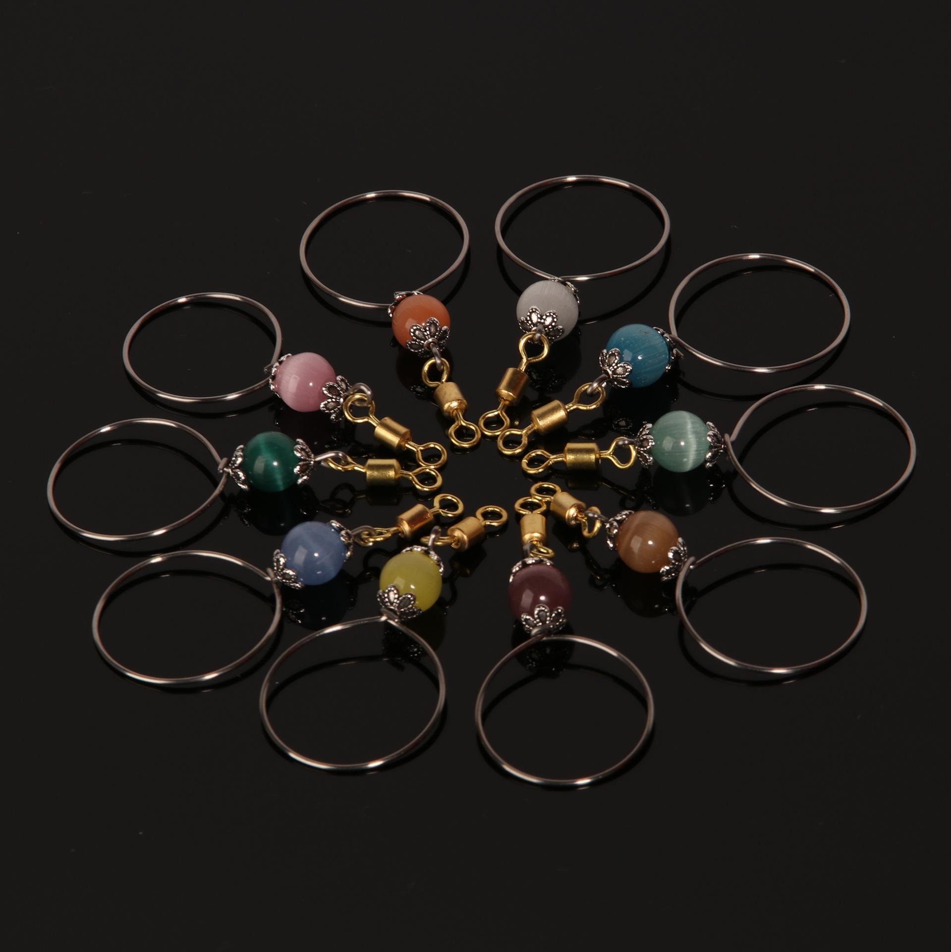 Starling Tiger Skin Bird Neck Sleeve Peony Xuan Feng Parrot Neck Ring Stainless Steel Bird Chain Bird Training Equipment Supplies Live Buckle