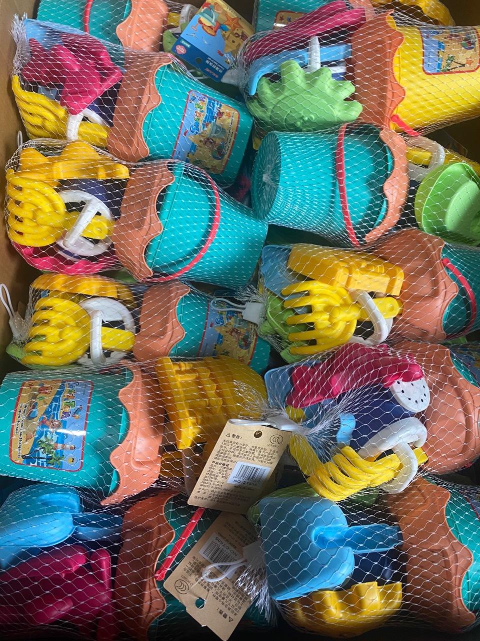 Children's Beach Toy Shovel and Bucket Set Baby Playing in the Water and Sand Cassia Tool Seaside Stall Wholesale