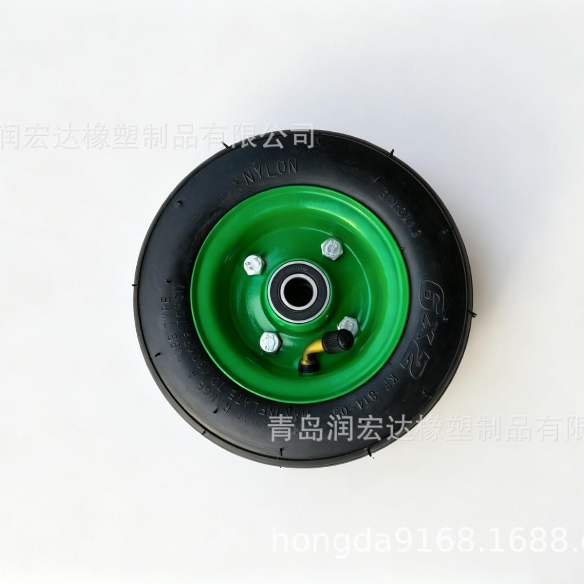 6-Inch 6X2 Rubber Inflatable Wheel Casters for Tool Carts, Electric Scooters, Universal Wheels, Wholesale Direct Sales from the Manufacturer