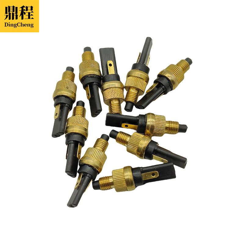 Motorcycle Scooter Modification Accessories M6 Copper Brake Switch Front and Rear Disc Brake Switch Hydraulic Brake Power Off Switch