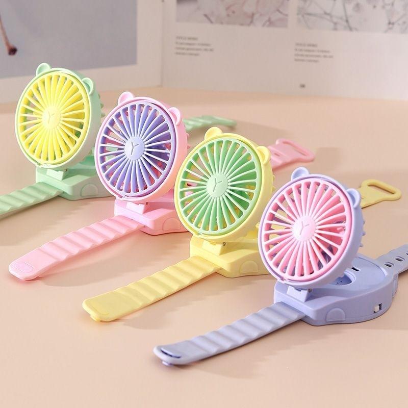 Children's summer watch with a built-in small fan, perfect for students to use outdoors for cooling, portable and convenient, a cute fan gift for boys and girls