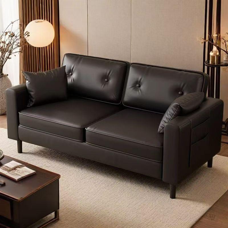Light Luxury Sofa, Simple Three-Seater Sofa for Apartment, Clothing Store Reception and Rest Area, Rental Apartment, Small Apartment Living Room Sofa