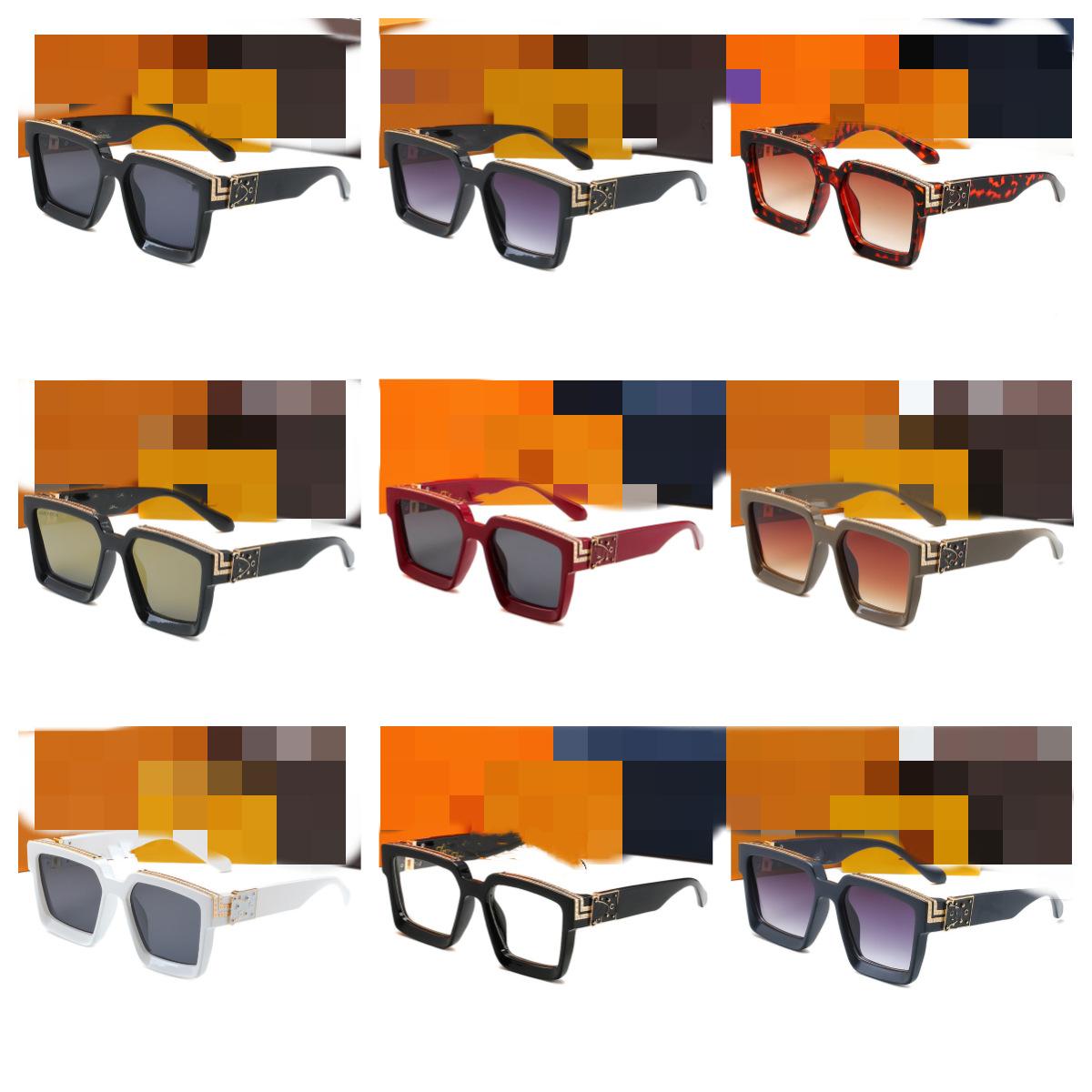 New 96006 European and American Style Sunglasses for Women, Trendy Celebrity Internet Celebrity Sunglasses for Men, Millionaire Glasses Sunglasses