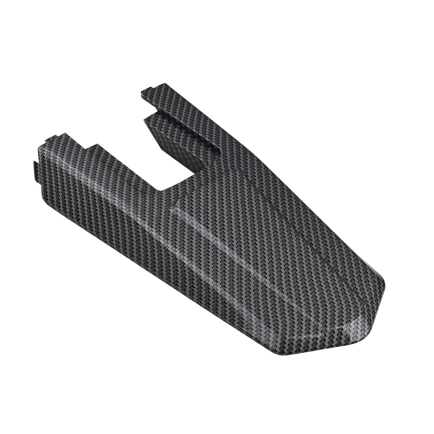 Suitable for Yozma in 10 Motorcycle Modification Parts Black Carbon Fiber Pattern Rear Motorcycle Fender