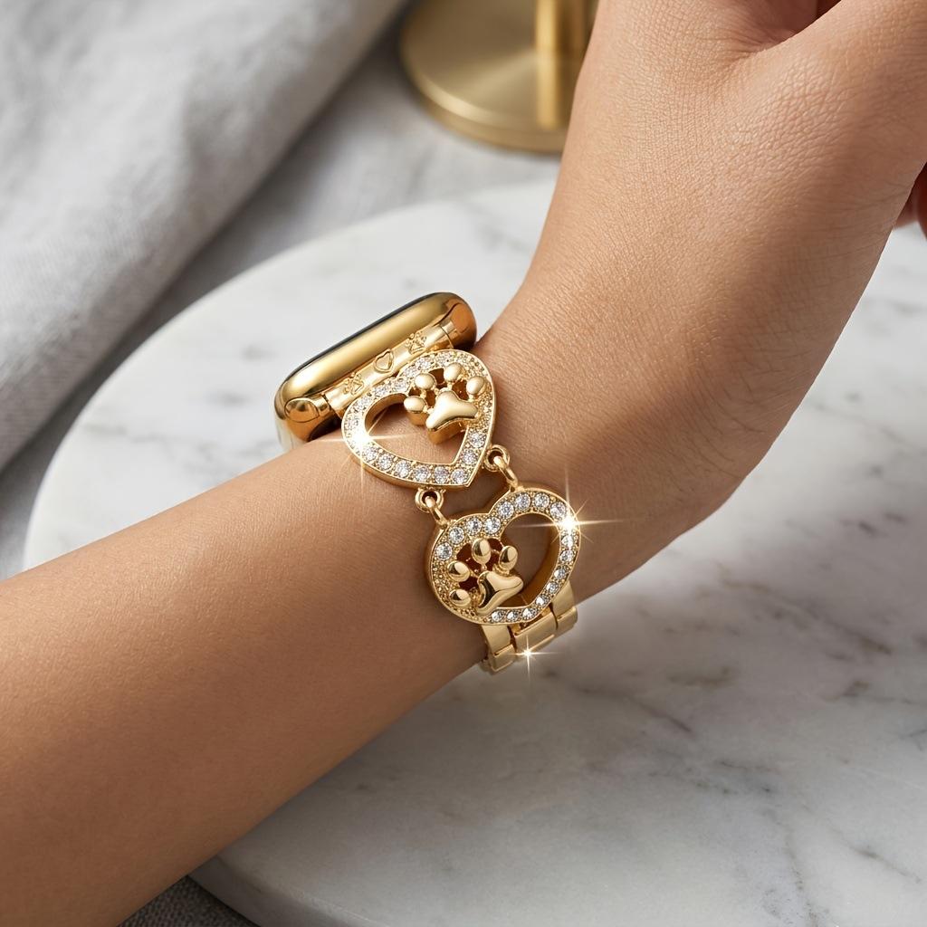 High-end metal bracelet cross-border smart watch strap suitable for Apple Watch 38-49 and Samsung Huawei 20