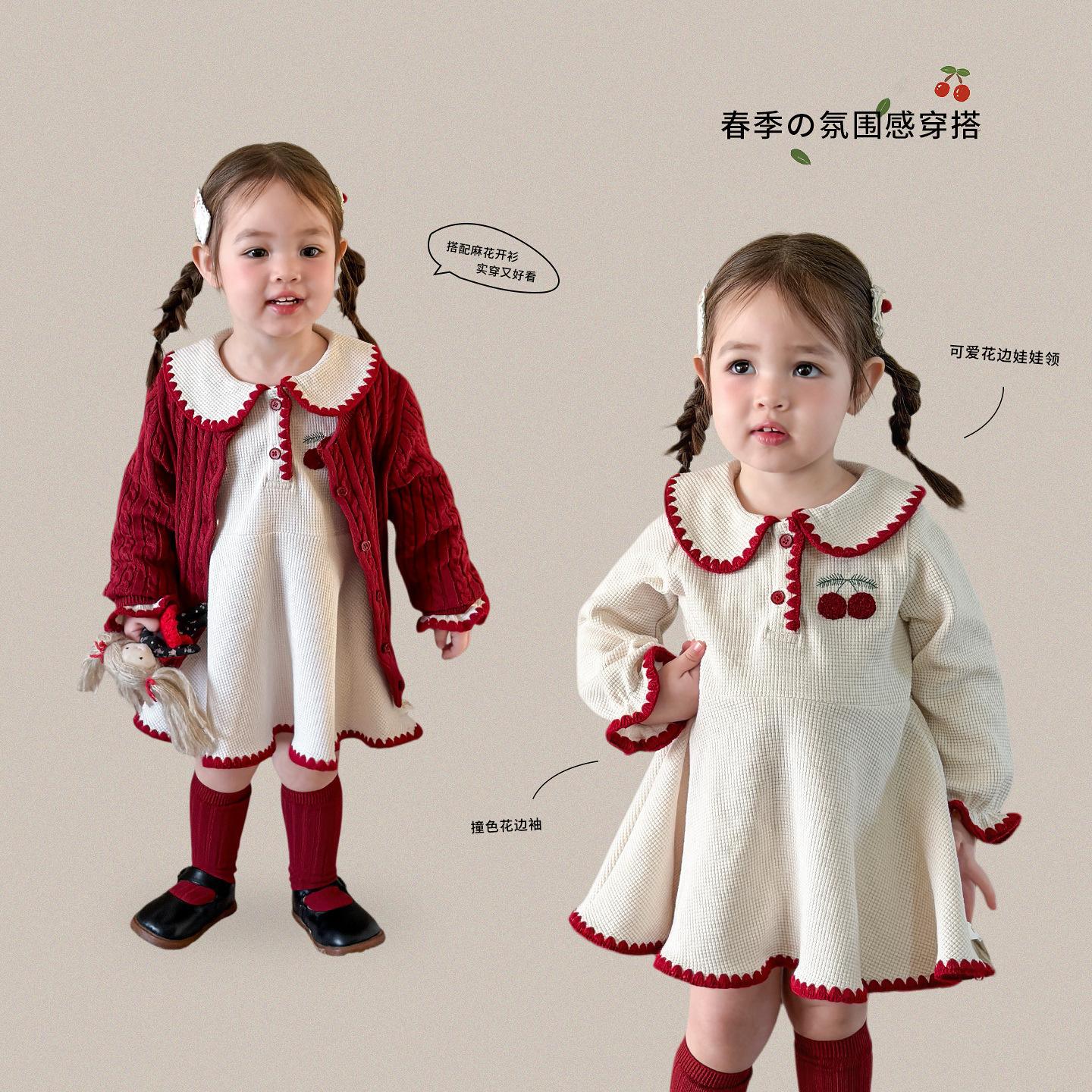 Zhe Li Children's Clothing Girls' Dress Spring 2026 Children's Princess Dress Baby Dress One-Year-Old Girl's Formal Dress