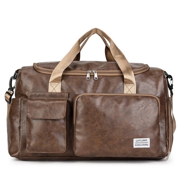 Outdoor Sports Fitness Bag for Men and Women Training Swimming Bag Large Capacity Short-Distance Men's Fashion Travel Bag Travel Shoulder Bag