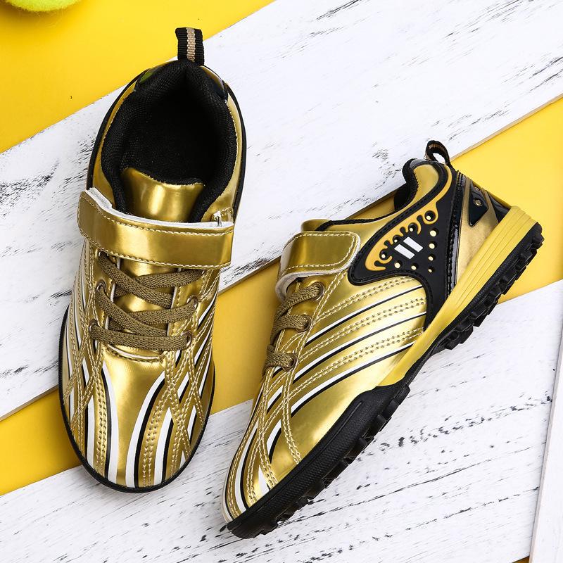 Wholesale genuine goods children's football shoes breathable non-slip primary and secondary school students professional training shoes boys football shoes broken nails women