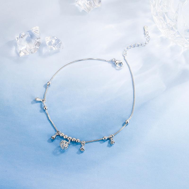 Exquisite Ball Anklet for Women with Unique and Elegant Design, Palace Bell Style, Zodiac Year Bell Anklet, 2023 New Summer Model
