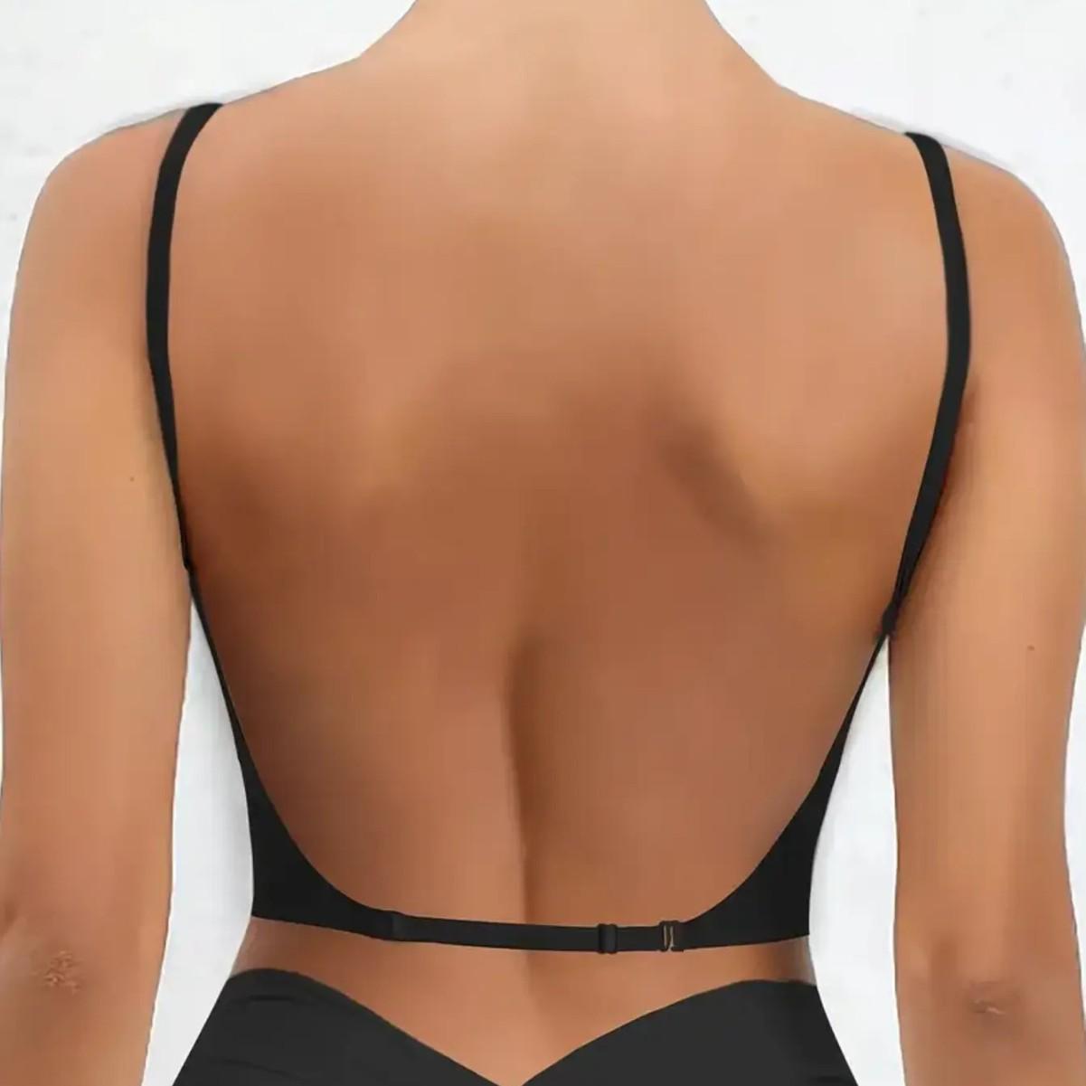 [7 Colors] Amazon's best-selling cross-border U-backless multi-way wear push-up bra, European and American sizes, women's lingerie, Shein