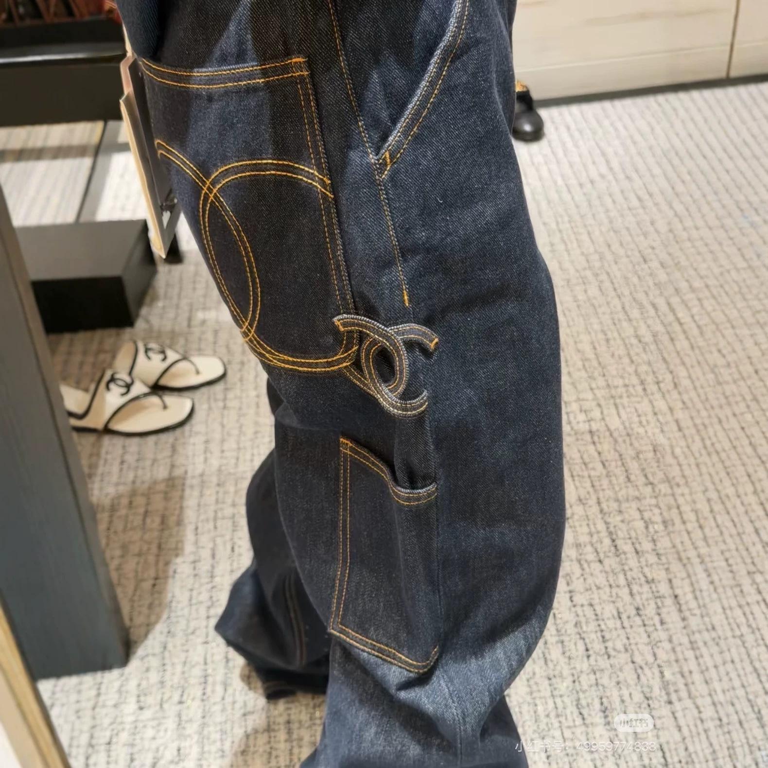 26ss high-waisted wide-leg jeans for women, loose straight cut, slimming, floor-length, vintage washed workwear style, Nanyou product