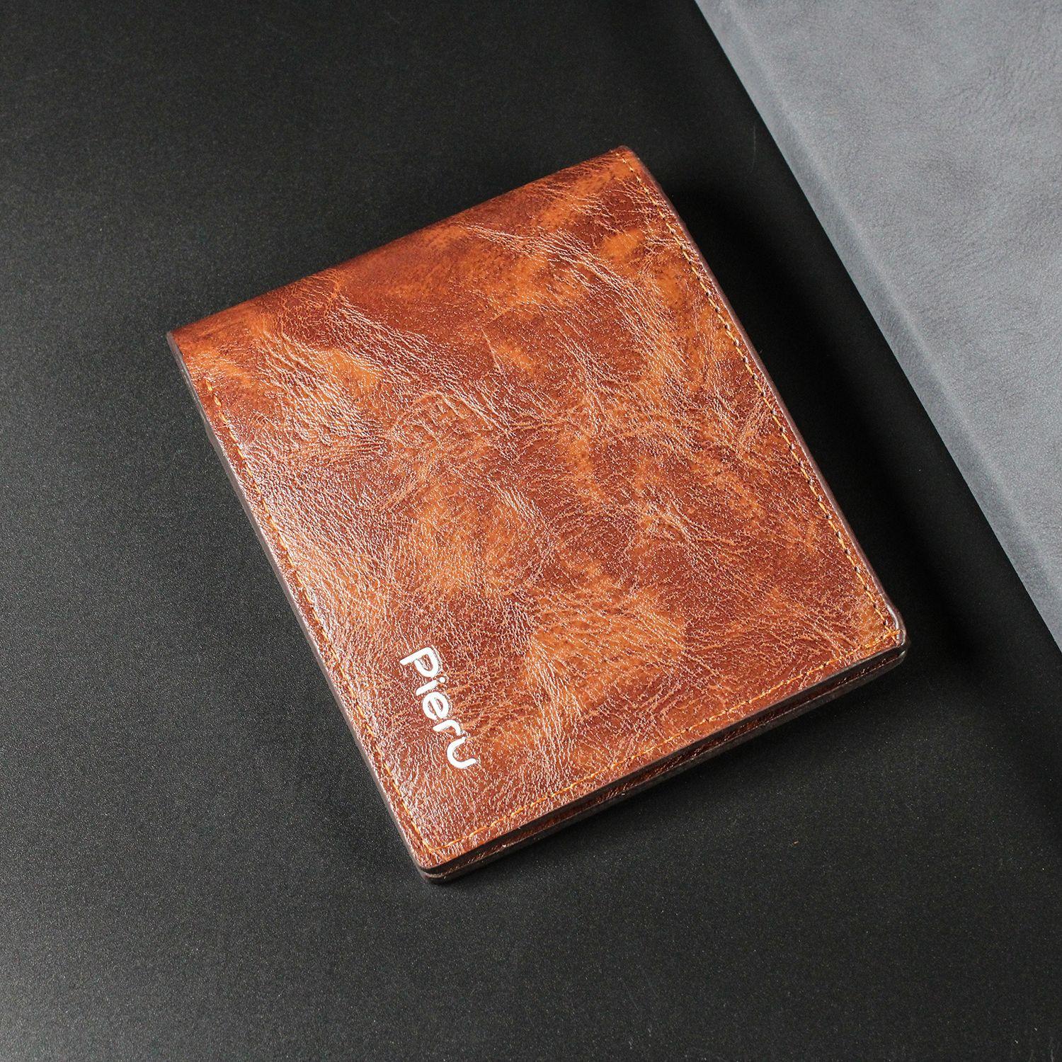 New Export Hot-Selling Short Men's Wallet Fire Pu Wallet Beach Supply Ticket Holder Coin Card Holder