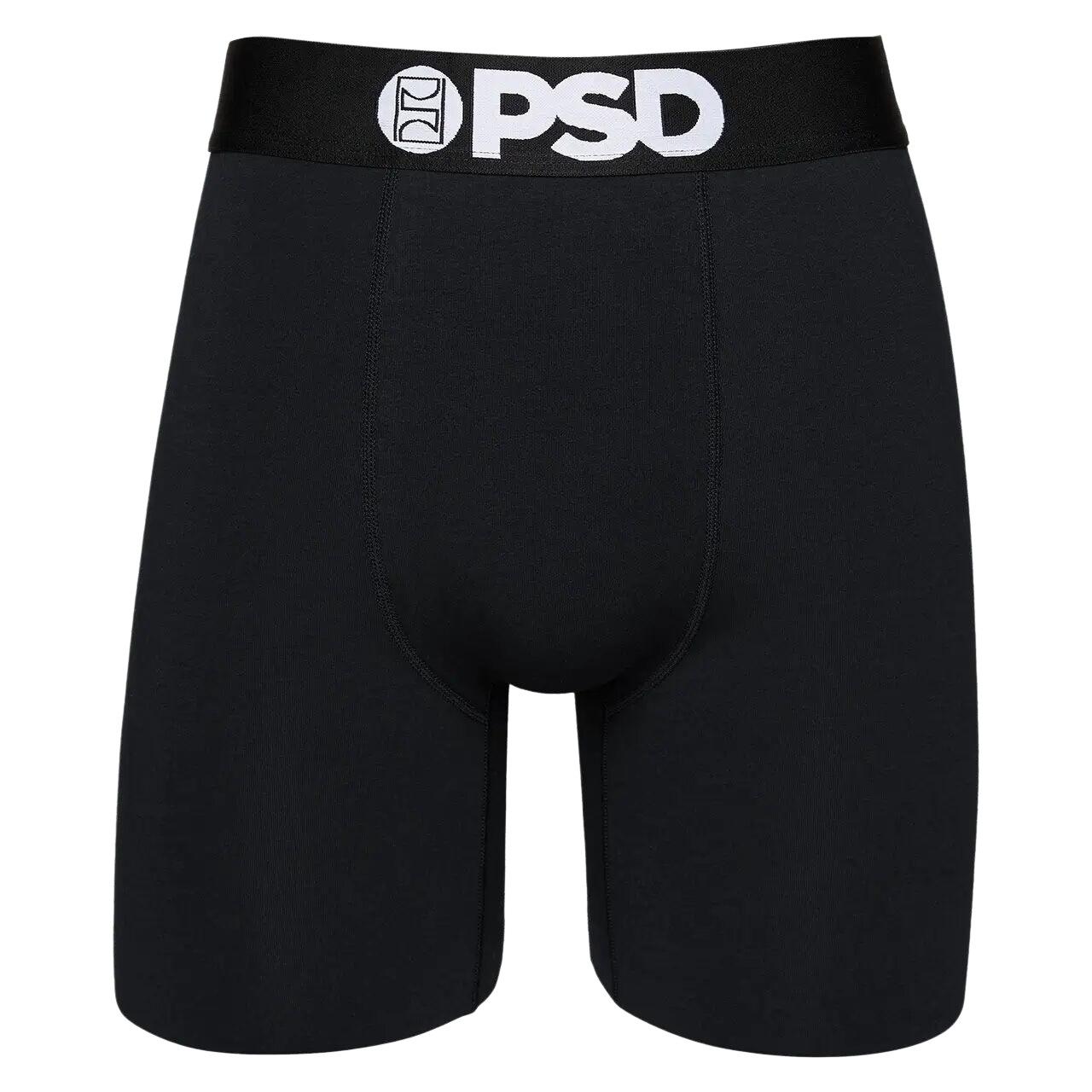 Psd Men's Shorts Cotton Solid Color Breathable Antibacterial Mid-Waist Sports Boxer Briefs Men's Cross-Border Exclusive Hot-Selling Item