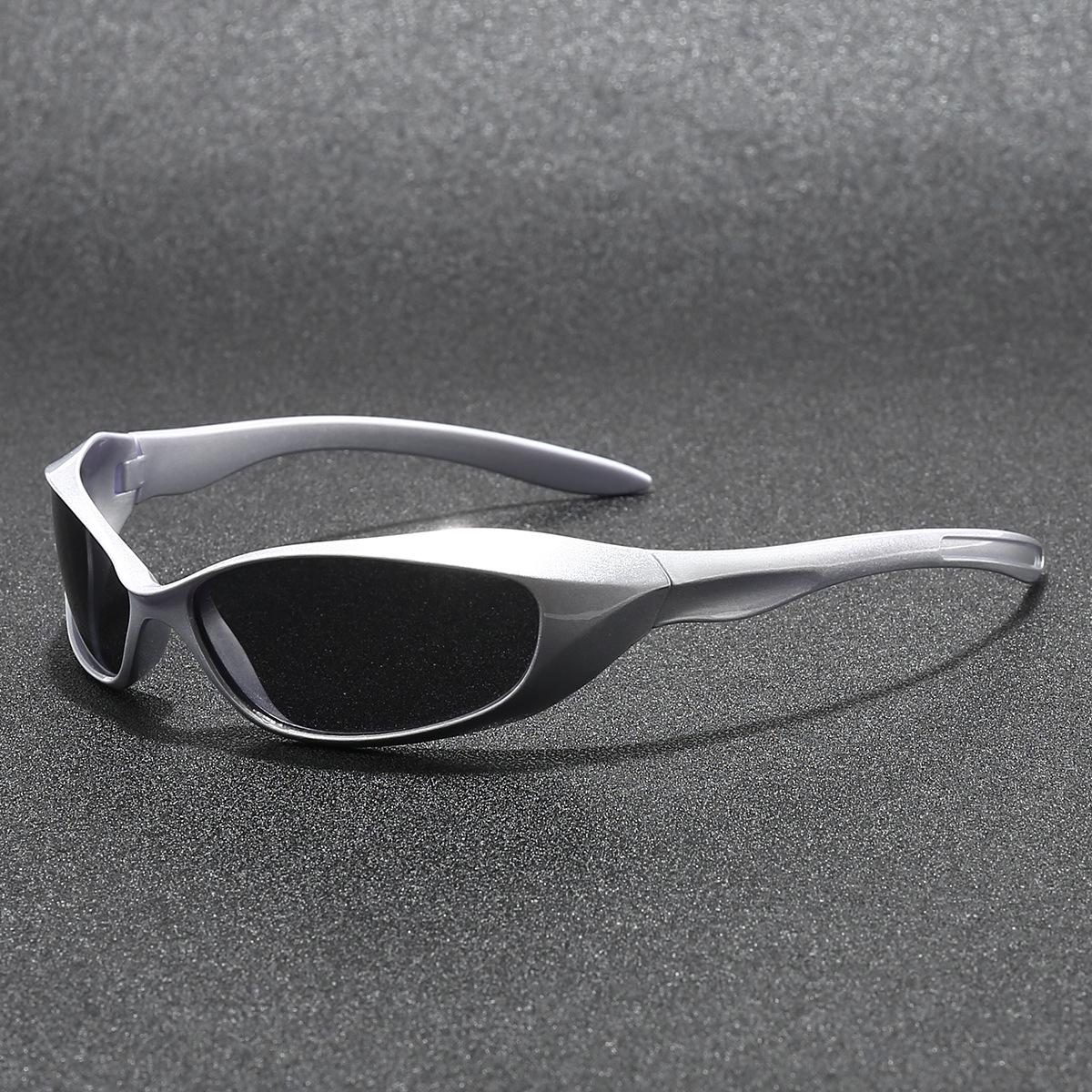 Fashion sports sunglasses 2025 future wind out of the street Joker sunglasses outdoor riding sunglasses UV protection