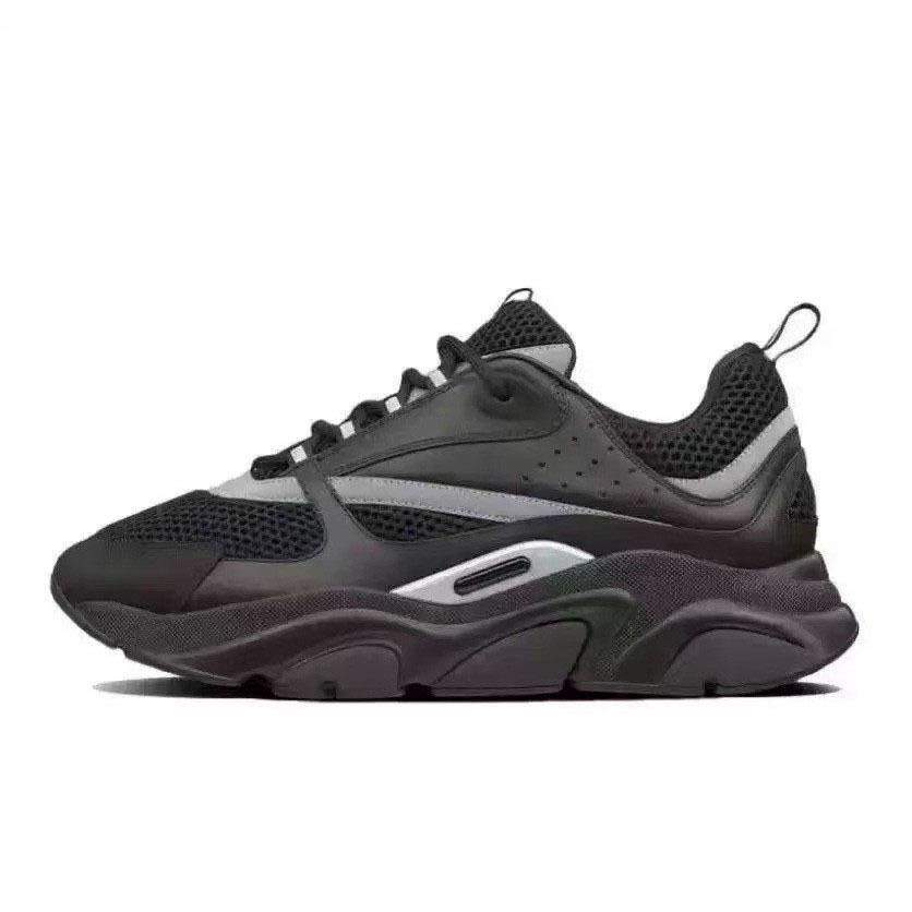 Cross-border European station D brand b22 men's shoes, thick-soled casual shoes, fashionable retro breathable sneakers, height-increasing dad shoes