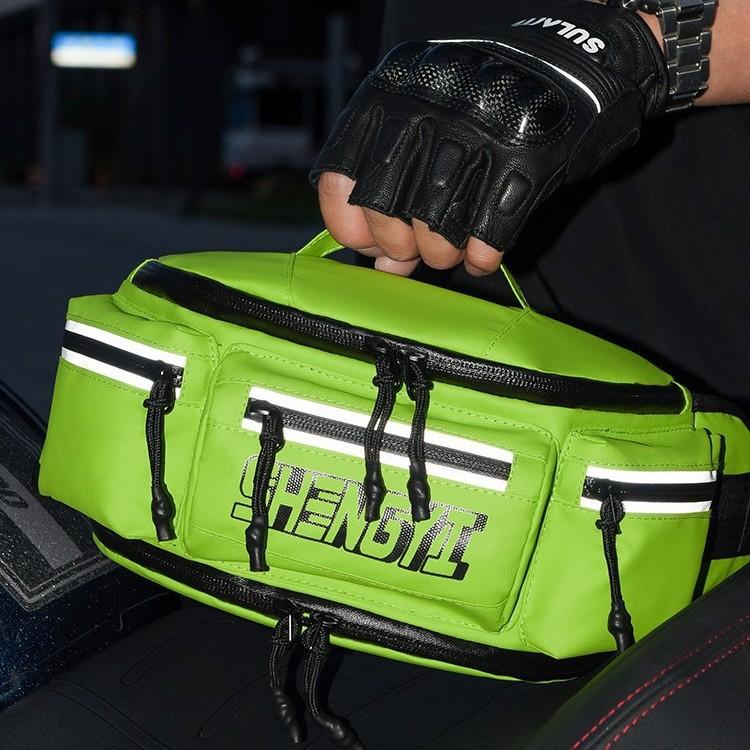 Riding Waist Bag Motorcycle Chest Bag Night Reflective Waterproof Riding Backpack Crossbody Bag Plus LOGO Factory Outlet
