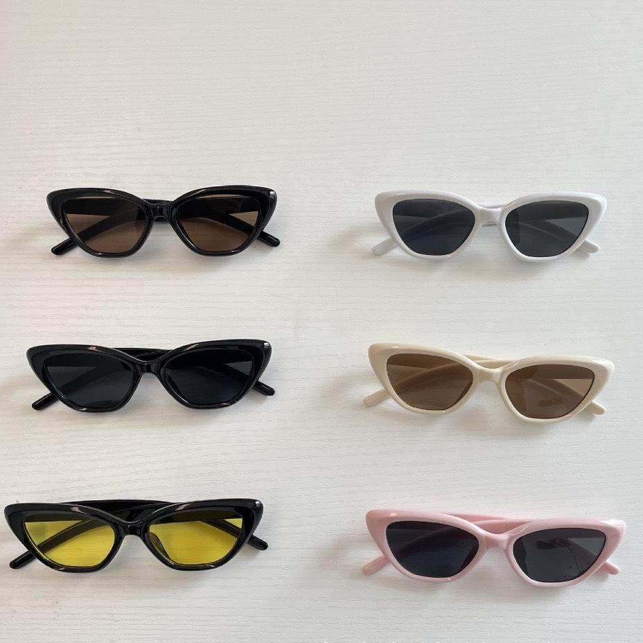 Aimo Beibei 2026 Spring/Summer Children's Cat Eye Sunglasses for Boys and Girls, Resin Glasses, Fashionable Decorative Sunglasses for Babies