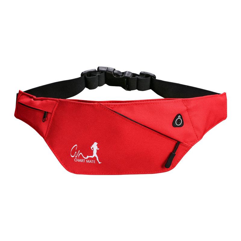 Unisex Running Thin Sports Waist Bag Outdoor Breathable Hidden Water Bottle Compartment Mobile Phone Waist Bag Fitness Waist Bag