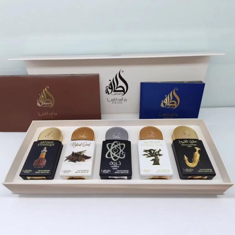 Cross-Border Lattafa Pride Set Gift Box Arabic Middle East Dubai Men's and Women's Perfume with Long-Lasting Fragrance