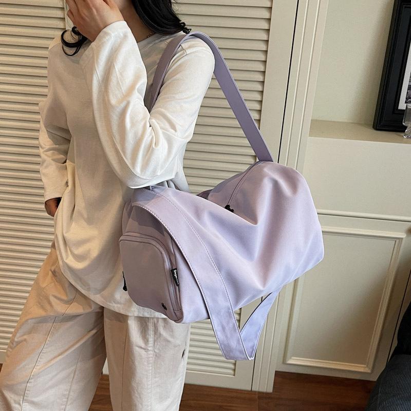Sports Yoga Fitness Bag for Women, Wet and Dry Separation, Large-Capacity Satchel Travel Bag, Travel Luggage Storage Bag for Men