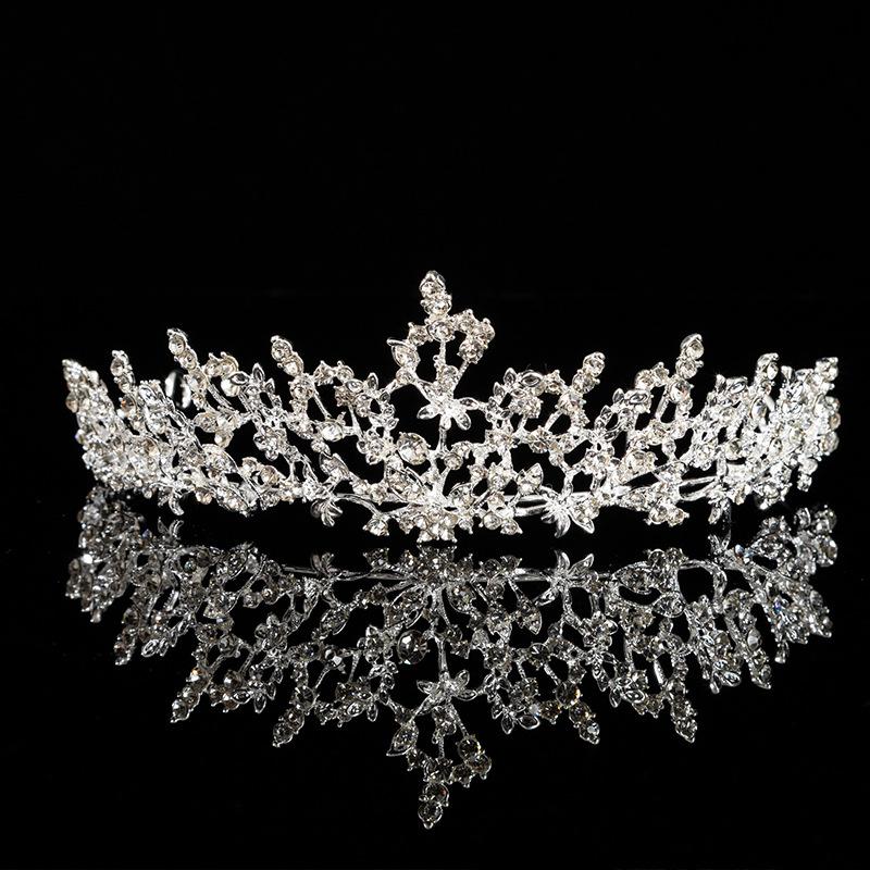 Wedding Bridal Crown Jewelry Performance Headband Bridal Headdress Hair Accessories Birthday Adult Tiara Girl Performance Tiara