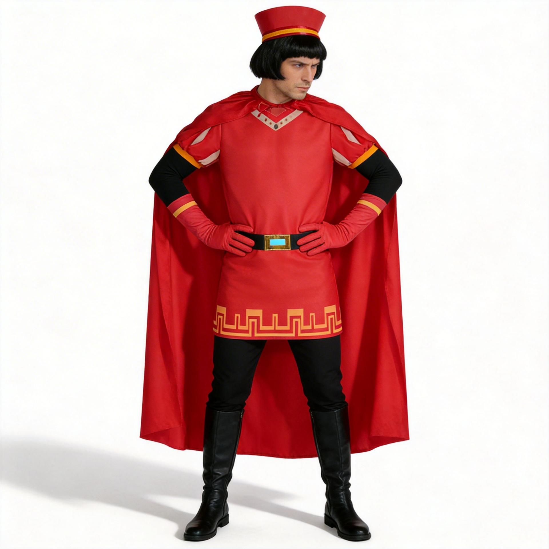 Falquid Lord Cos Suit Movie Shrek 4D Cosplay Halloween Cosplay Costume