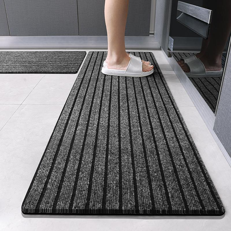 Kitchen Floor Mat Water Absorbent Non-slip Oil-proof Wipe-free Dirty-resistant Foot Mat Entrance Door Mat Entrance Door Carpet Household