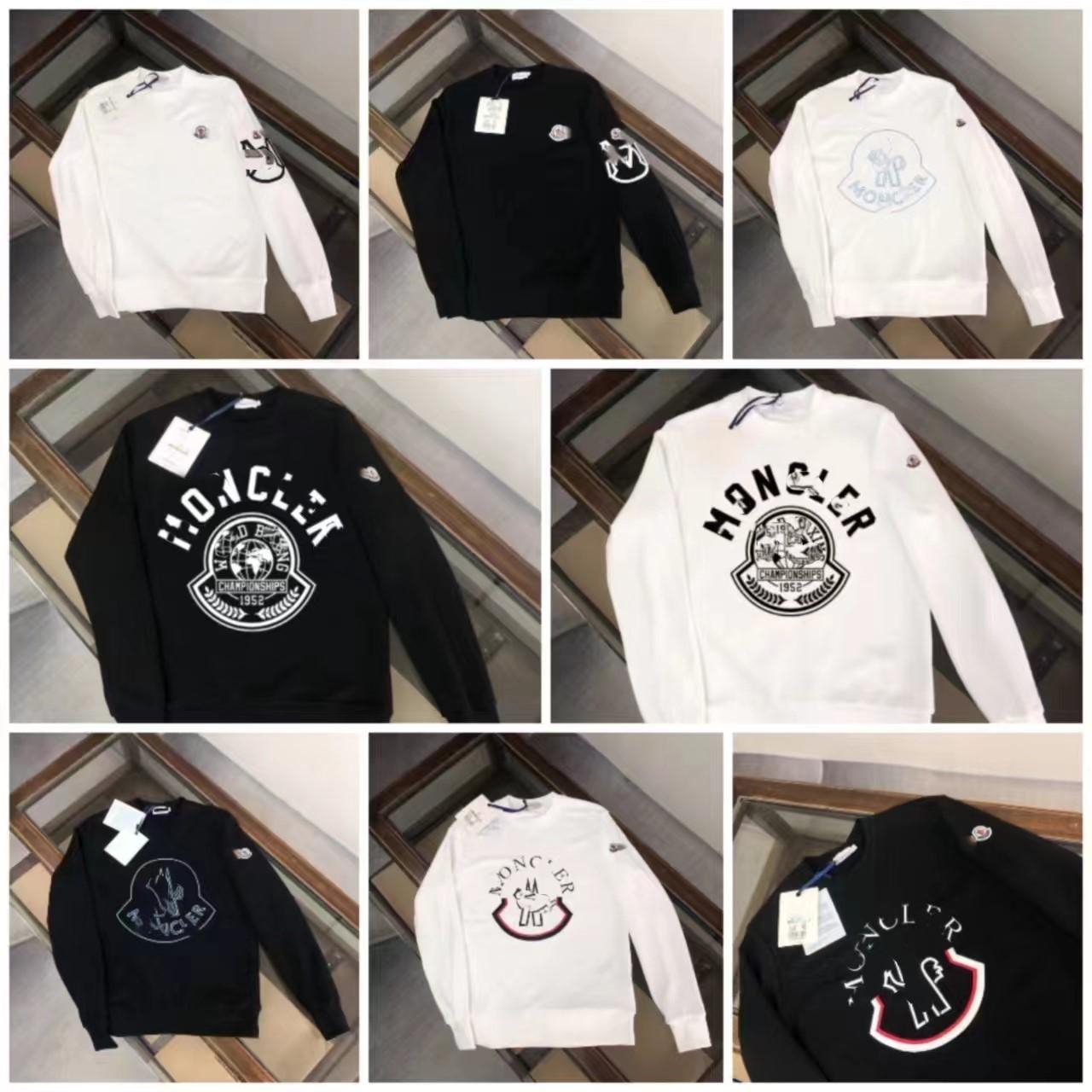 Autumn and Winter Trendy New Style Sweatshirt, Thickened Long-Sleeve, Same Style Round Neck Printed Pullover, Unisex Loose Fit Top Without Hood