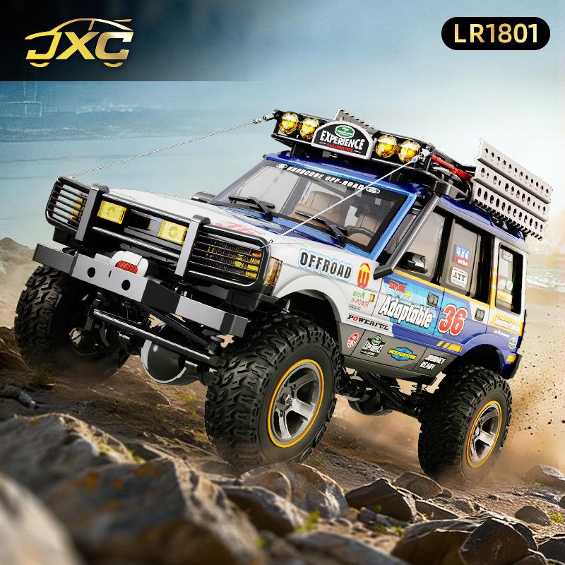 Cross-border new product: Jingxiaochuang LR1801 full-scale four-wheel drive climbing off-road vehicle RC1/18 remote control simulation model car