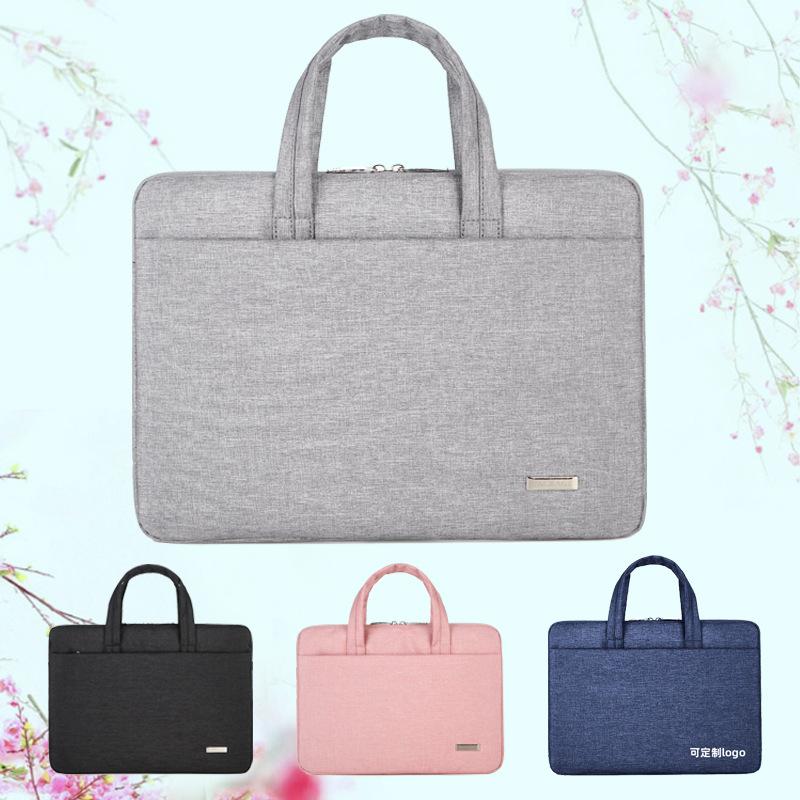 Wholesale Notebook Laptop Bag for Women 15.6inch Fashion Notebook Handbag with Custom Printed Logo