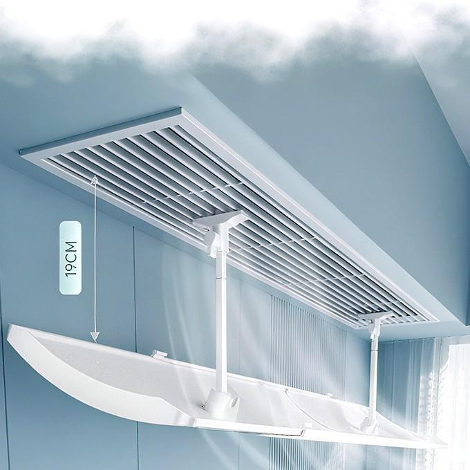 Central Air Conditioning Outlet Wind Deflector Anti-Direct Blow Grille Baffle Wind Guide Deflector Universal for Ducted Units
