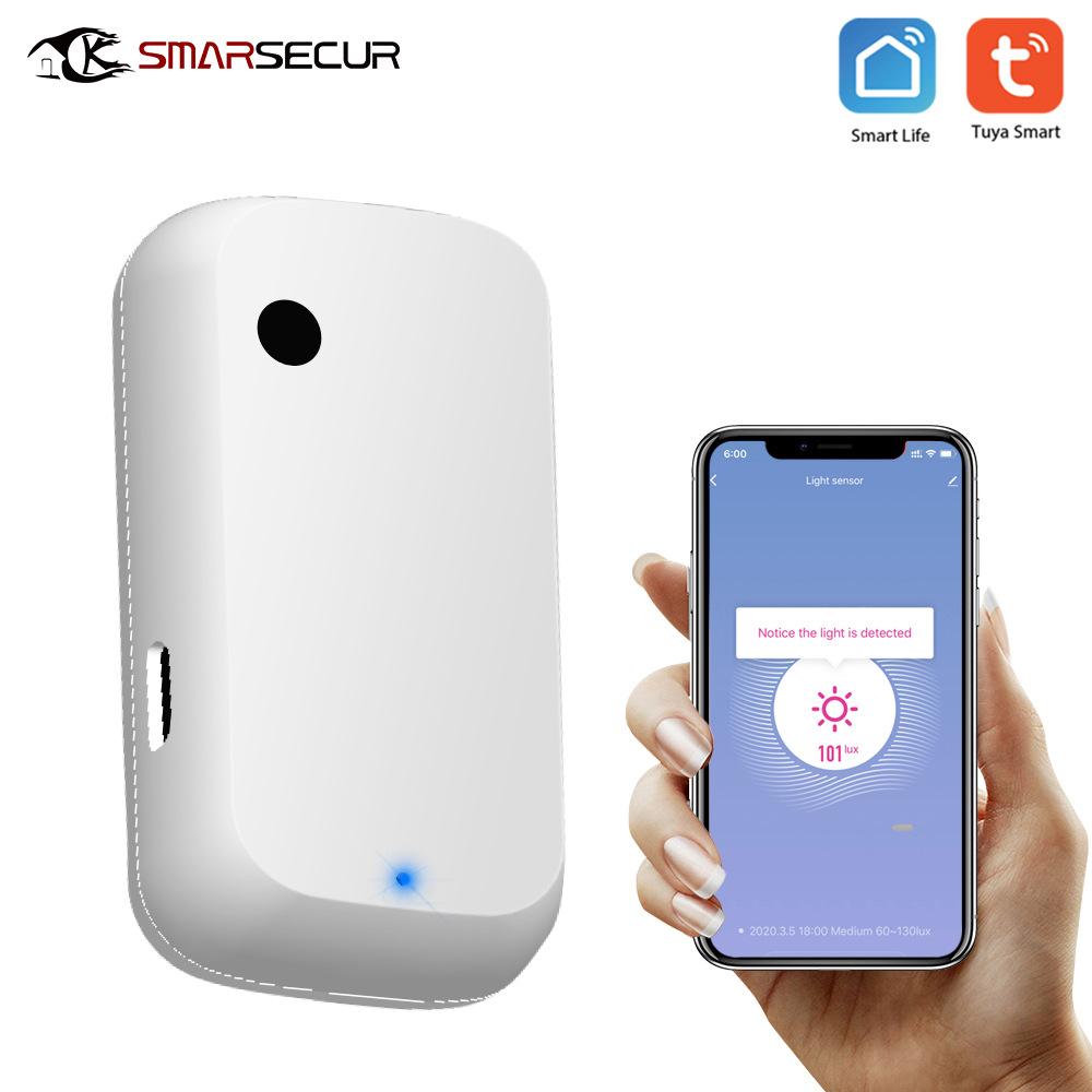 Graffiti smart home wifi light sensor home linkage smart zigbee brightness light detector