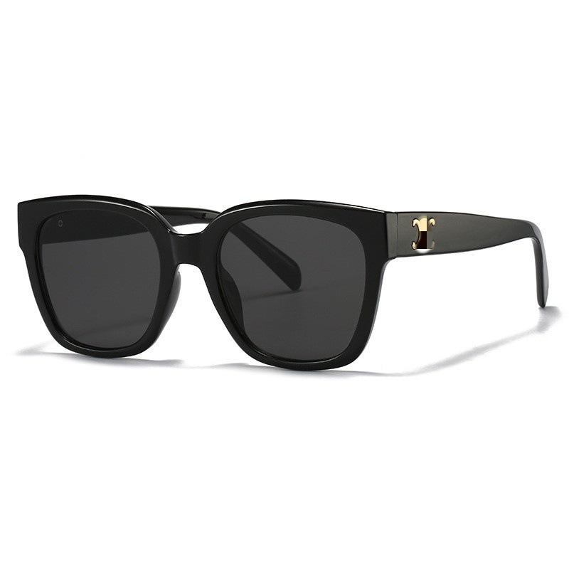 2023 Arc De Triomphe Square Sunglasses, Anti-Uv, Women's Style, Anti-Uv, Suitable for Square and Round Faces, High-End Feel