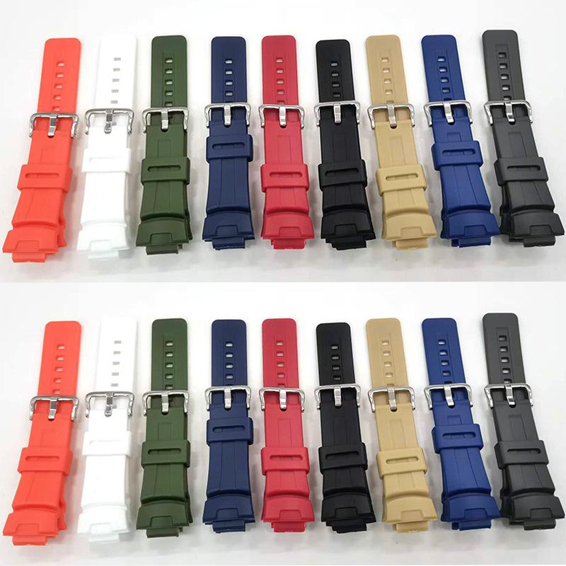 Suitable for G-Shock G100 Digital Watch Multiple Colors High Quality Resin Watch Strap