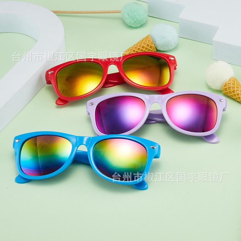 New baby rice nail sunglasses wholesale color sunglasses children's glasses manufacturers men's and women's sunglasses