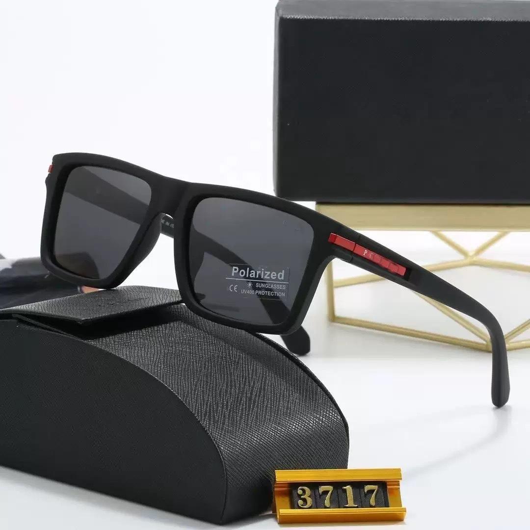 P Brand's New Square-Frame Men's Sunglasses, a Popular Cross-Border Item, Outdoor Travel Uv Protection Sunglasses