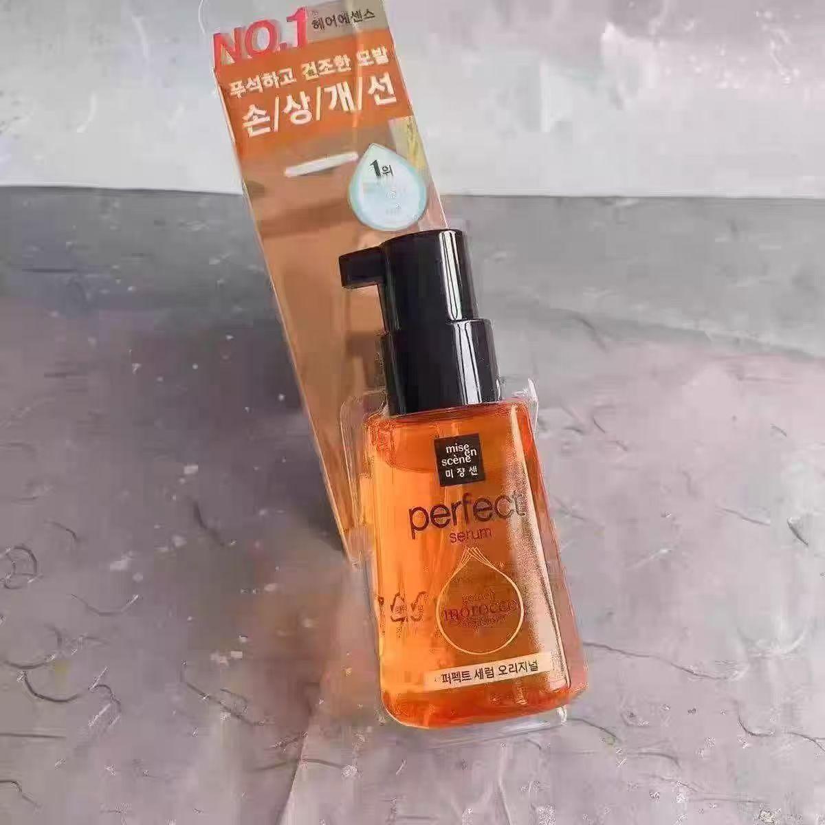 Cross-Border Exclusive Supply of the Old Version of Korean Amore Hair Care Essential Oil to Improve Frizz, Smooth Hair Texture, and Provide Nourishing Care 80ml