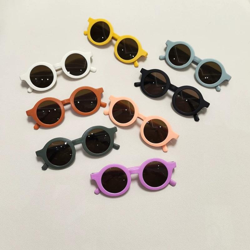 Sunglasses for small-month-old babies, cute cartoon children's sunglasses for full-month photoshoot, UV protection sunshade glasses