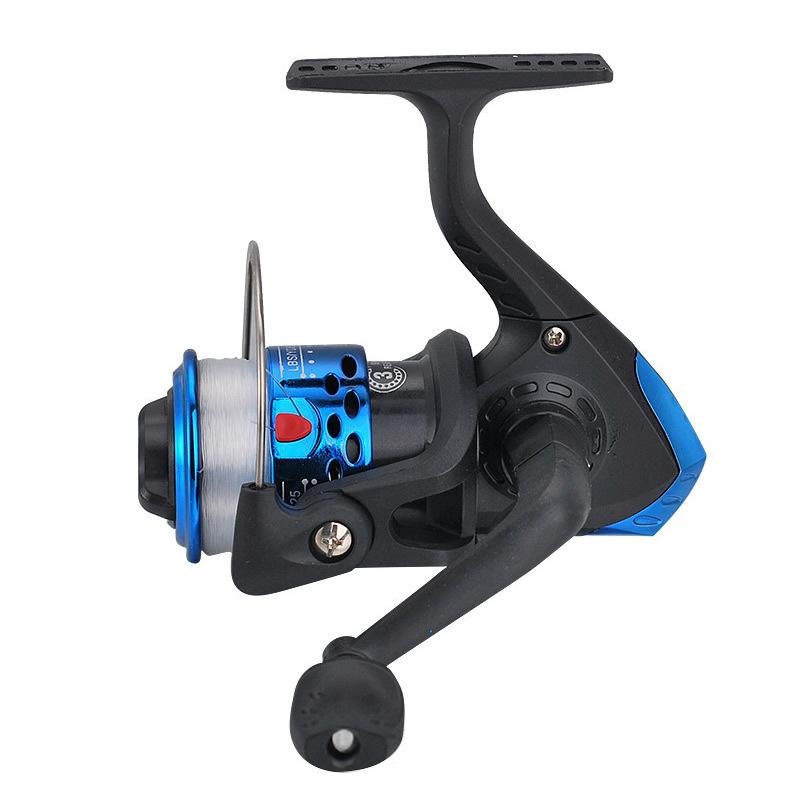 Wholesale 200-type fishing reel with line, spinning reel, lure fishing rod set, sea rod set, lure reel, plastic fishing reel
