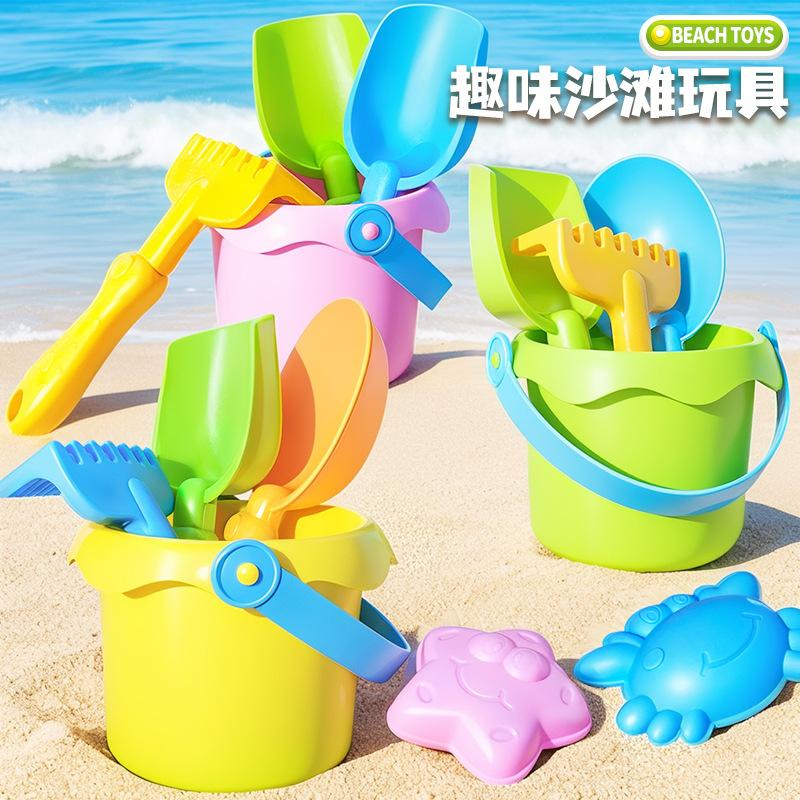Children's Beach Shovel Sand Digging Popular Tool Set Baby Beach Toys Water Play Soft Glue Home Outdoor