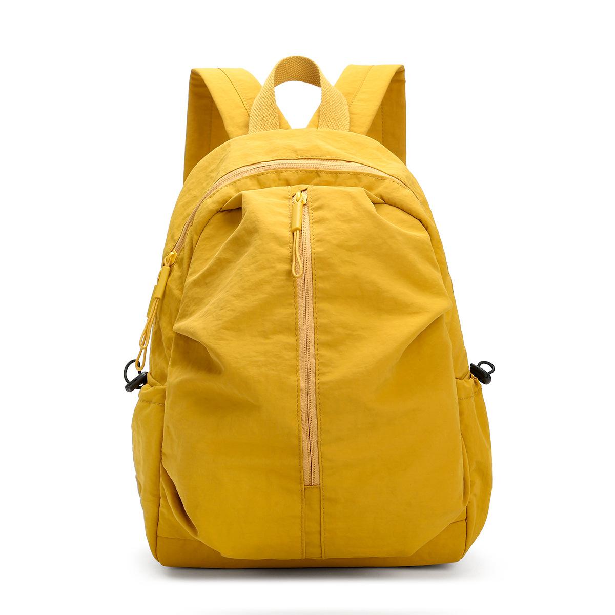 Nylon Cloth Backpack 2025 Autumn and Winter New Fashion Large-Capacity Student School Bag Casual Water-Repellent Travel Backpack