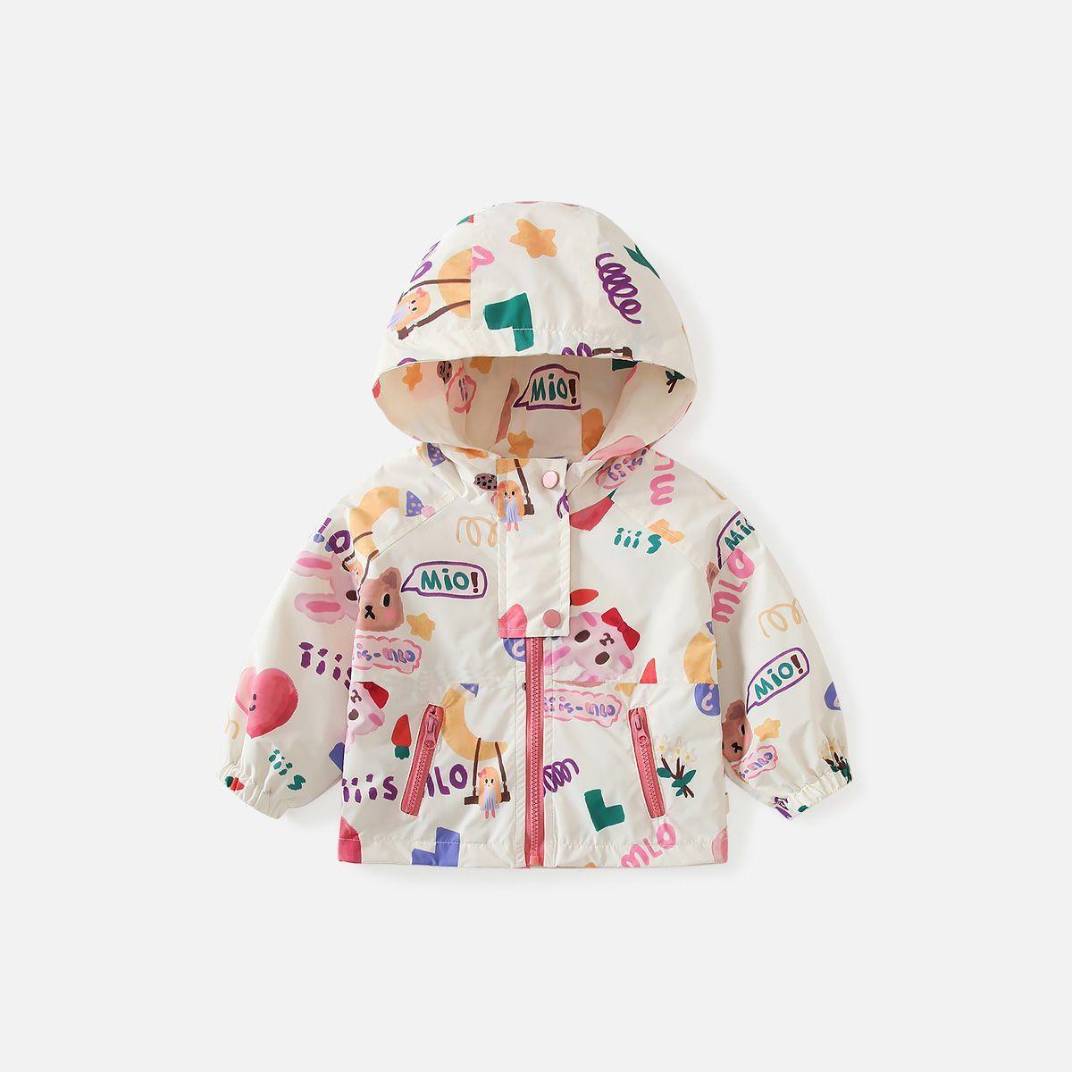 Girls' Outwears, Autumn Clothing, 2026 New Style, Fashionable and Windproof Kidsren's Clothing, Little Girls' Baby Clothes, Spring and Autum Jackets